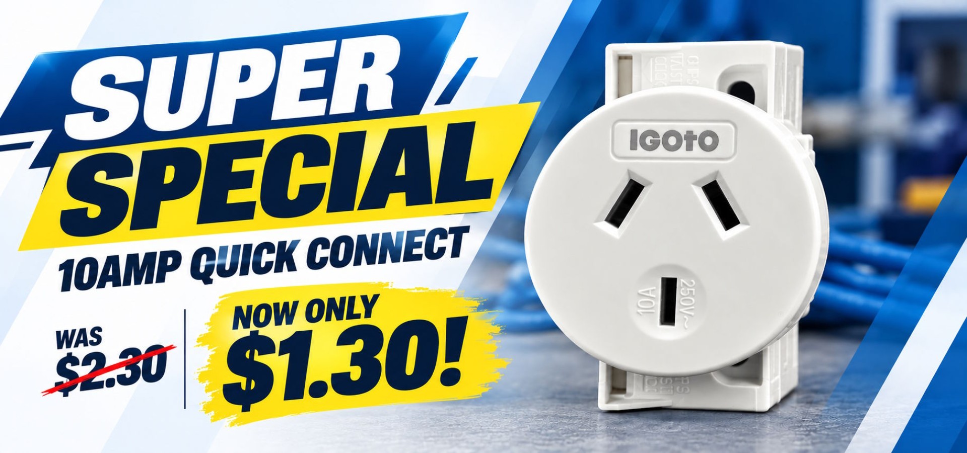 10Amp Quick Connect Special